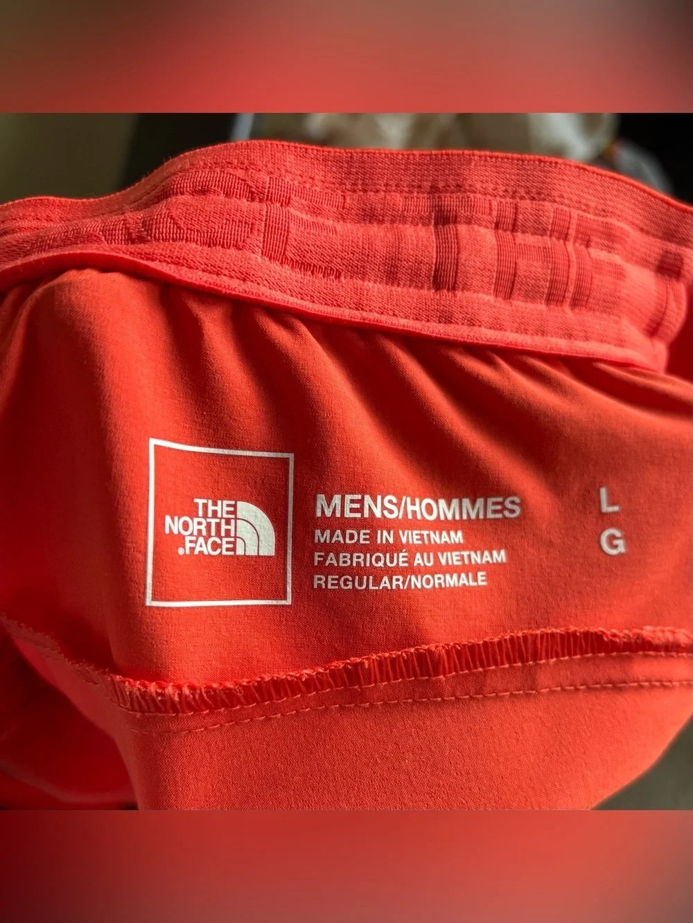 The North Face Men’s 7”  Orange Flash Drying Shorts Size: Large (36)